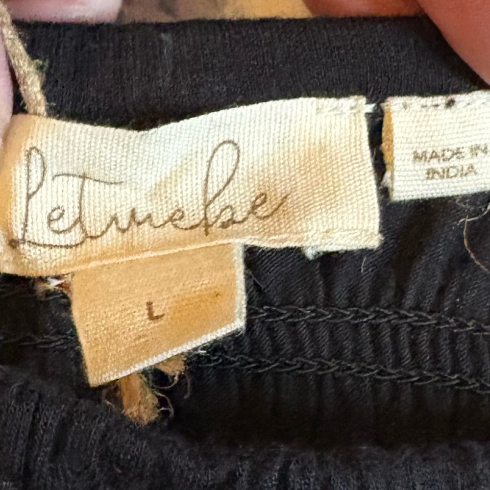 Let Me Be Patchwork Smocked Blouse Nwt - image 5